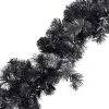 GARLAND BLACK NOBLE PINE 9′ X 10″ 230 TIPS