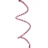 GARLAND CANDY CANE 50″ VELVET RED/WHITE