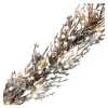 GARLAND FROSTED / ICED 72″ W/ 32 LED LIGHTS BROWN / CLEAR