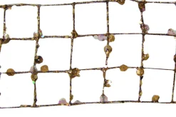 GARLAND GLITTER NET 3.5″ X 9′ CHOCOLATE