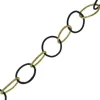 GARLAND GLITTER RING 72″ GOLD/ BLACK