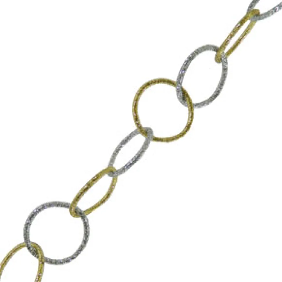 GARLAND GLITTER RING 72″SILVER/ GOLD