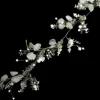 GARLAND GRN 60′ EUCALYPTUS W/ WHITE BERRIES/SNOW