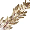 GARLAND LEAVES 63″ SHINY GOLD FINISH