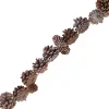 GARLAND NATURAL PINECONE 59″ NATURAL FINISH