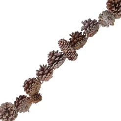 GARLAND NATURAL PINECONE 59″ NATURAL FINISH