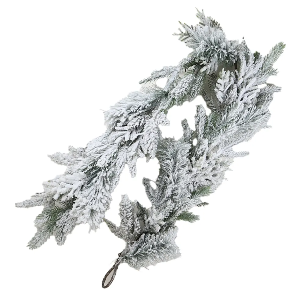 GARLAND PINE 60″ FLOCKED MIXED PINE