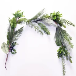 GARLAND PINE 60″ MIXED NEEDLE PINE W/ GREEN LEAVES