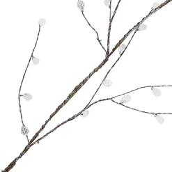GARLAND TWIG/ CRYSTALS 47″ CLEAR BEADS