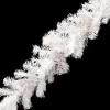 GARLAND WHITE/ CLEAR WINTER FROST 9′ X 10″ 180 TIPS