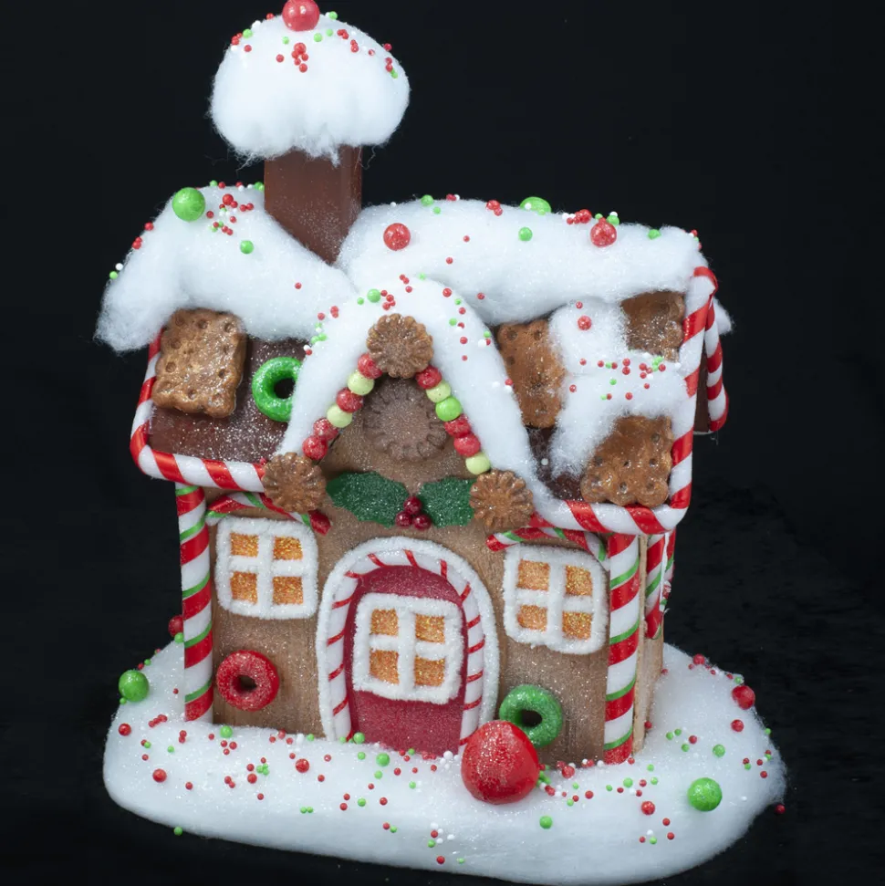 GINGERBREAD HOUSE W/CHIMMEY 16/5″