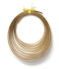 GLITTER RIBBON 15 FT. ROSEGOLD
