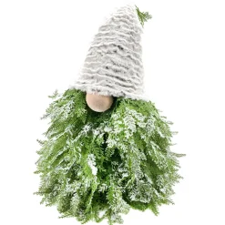 GNOME PINE LEAF BODY | FUR HAT 32″ GREEN