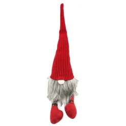 GNOME PLUSH 15″ RED W/ DANGLE LEGS