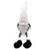 GNOME PLUSH SITTING 22″ BLUE/ WHITE W/ DANGLE LEGS