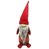 GNOME PLUSH STANDING 19″ RED PLAID W/ FACE