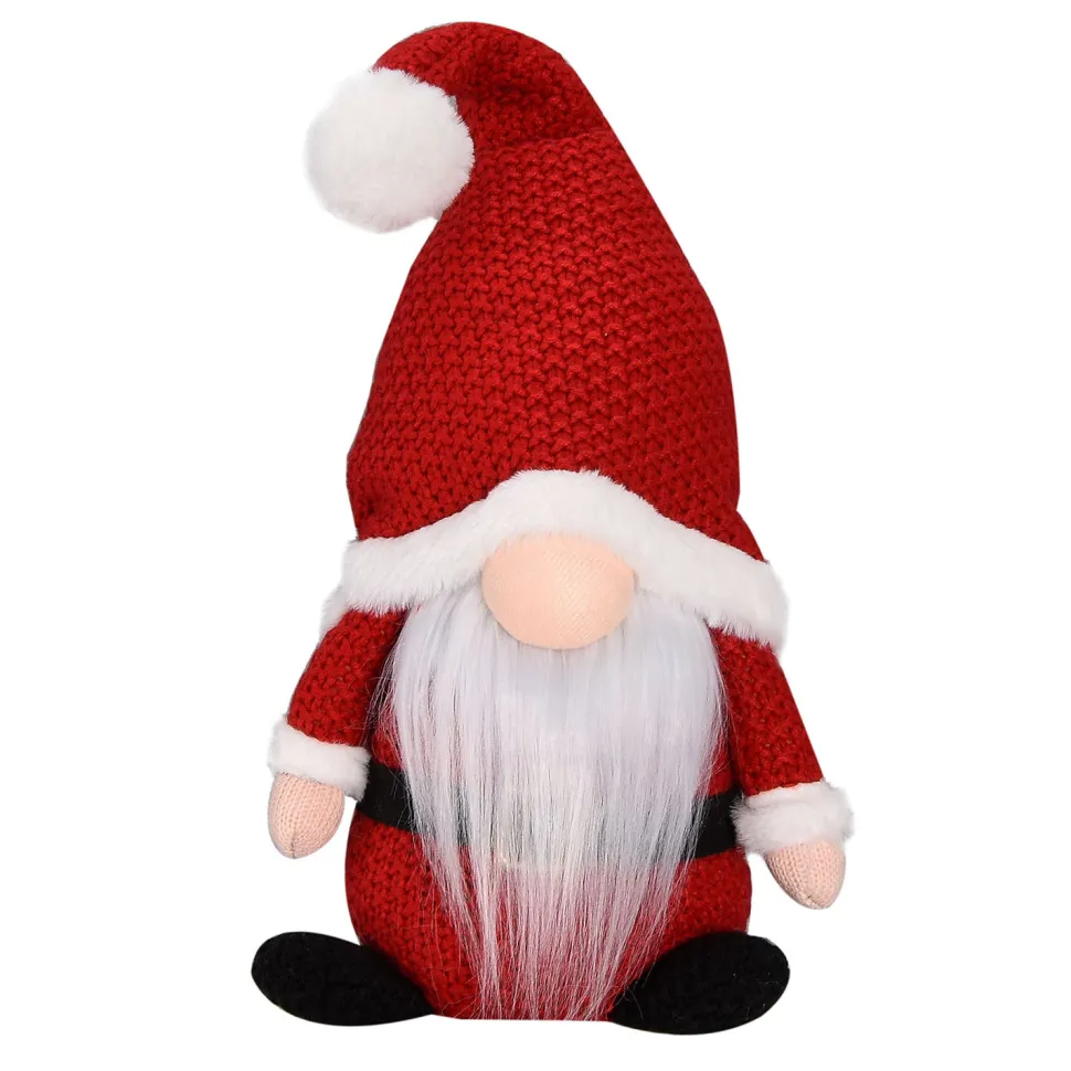 GNOME PLUSH STANDING 16″ RED /WHITE