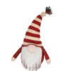 GNOME PLUSH STANDING 14″ RED/ WHITE STRIPES HAT