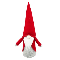 GNOME PLUSH STANDING 17″ RED/ GRAY