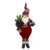 GNOME STANDING RED/GRAY 24″ WITH SKI POLE