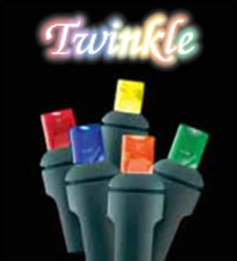 LIGHT LED I/D CONICAL 35L 5-MULTI TWINKLE