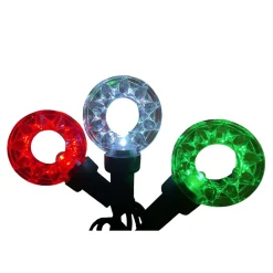 LIGHT LED I/D 35L ROUND KALEIDESCOPE RED/GREEN/WHITE