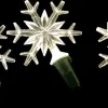 LIGHT LED I/D SNOWFLAKE 25L WARM WHITE