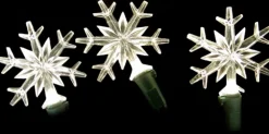 LIGHT LED I/D SNOWFLAKE 25L WARM WHITE