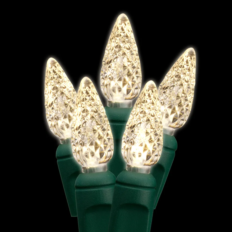 LIGHT LED O/D C6 FACETED 70L WARM WHITE