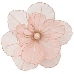 MAGNOLIA HEAD PINK 10.5″ SHEER W/ CLIP