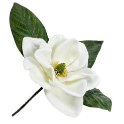 MAGNOLIA HEAD WHITE 12″ DEUXE W/ STEM