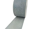 MESH RIBBON 2.5″ X 25 YDS SILVER FULL SPARKLE