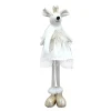 MOUSE PLUSH STANDING GIRL 16″ IVORY