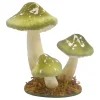 MUSHROOM TABLE DECOR 6.5″ GREEN/NATURAL