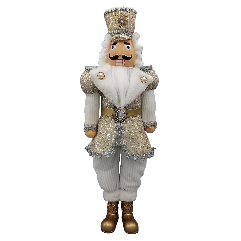 NUTCRACKER 22″ GOLD/SILVER ROYALTY SUIT