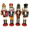NUTCRACKER WOODEN STANDING 12″ RED/BLUE/MULTI 4 ASSTD.