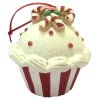 ORN CANDY CANE CUP CAKE 2.7″ CLAY DOUGH