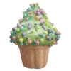 ORN CANDY SPRINKLE CUPCAKE 3.5″ GREEN