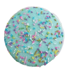 ORN CANDY SPRINKLE MACAROON 3.5″ BLUE