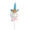 ORN CANDY SPRINKLE UNICORN HEAD 7.1″ CLAY DOUGH