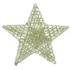 ORN CHAMP. STAR 6″ ROPE W/ GLITTER