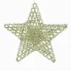 ORN CHAMP. STAR 8″ ROPE W/ GLITTER