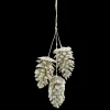 ORN CHAMPAGNE PINECONES X3 16″ CHAMP. & ICE GLTR.