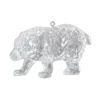 ORN CLEAR BEAR 4″ ACRYLIC