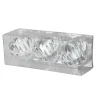 ORN CLEAR DIAMOND DROP 1.5″ X 3PCS PVC BOX