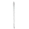 ORN CLEAR FROST ICICLE 9″ W/ GLTR.