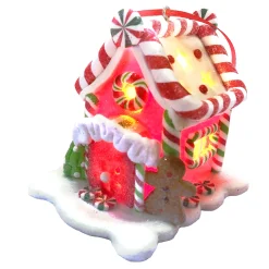 ORN GINGERBREAD HOUSE 3″ CLAY DOUGH