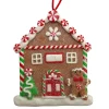 ORN GINGERBREAD HOUSE 4.6″ CLAY DOUGH