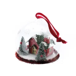 ORN GLASS BALL 3.5″ W/ WORKSHOP INSIDE