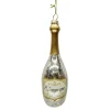 ORN GLASS CHAMPAGNE BOTTLE 2″X2″X6″ CHAMPAGNE